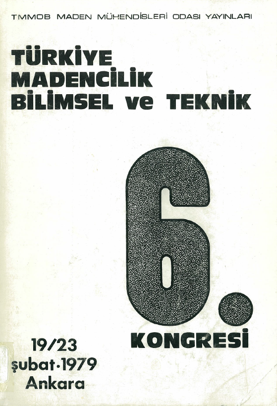 Mining Scientific and Technical 6th Congress of Turkiye