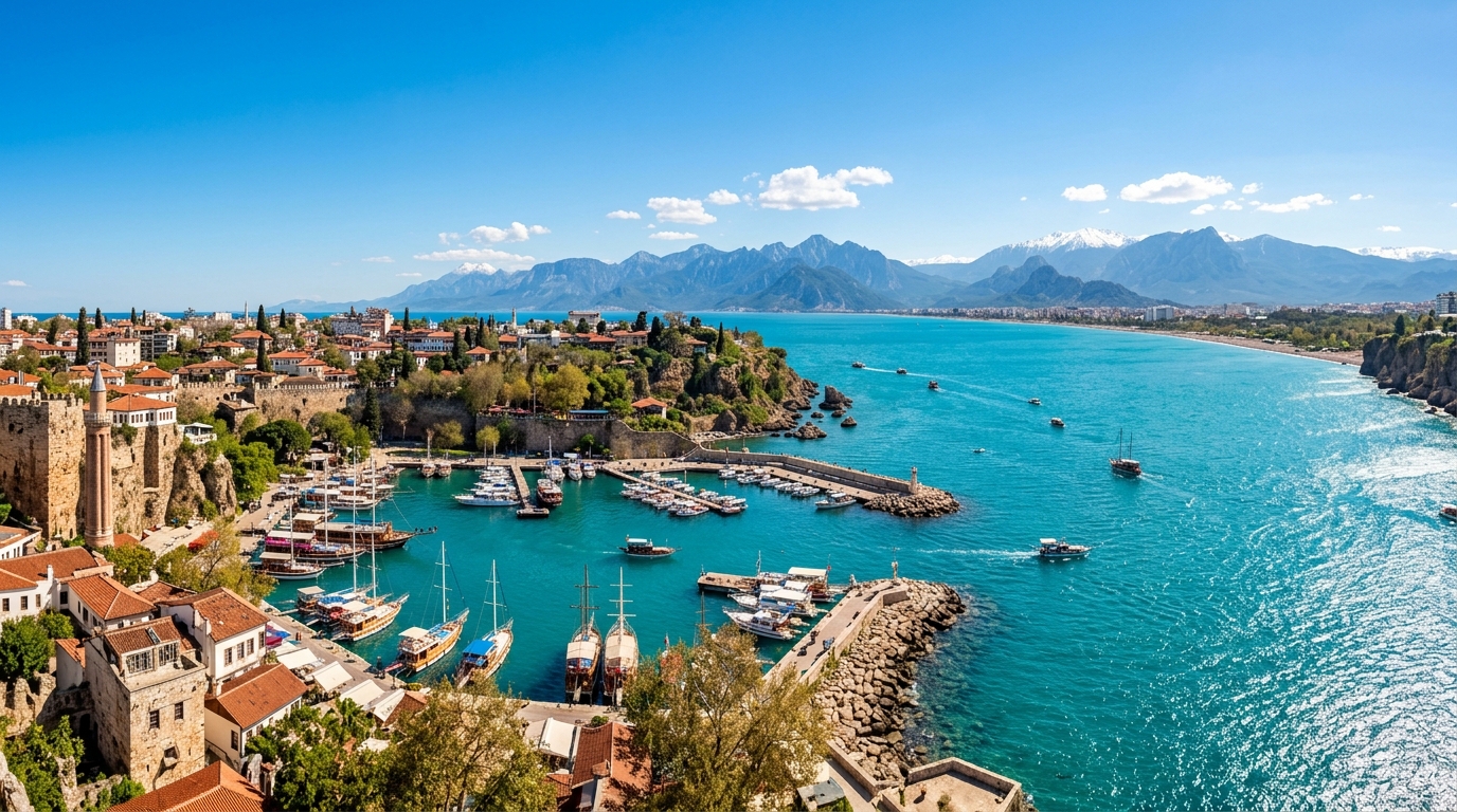 Antalya and Mediterranean Coastline